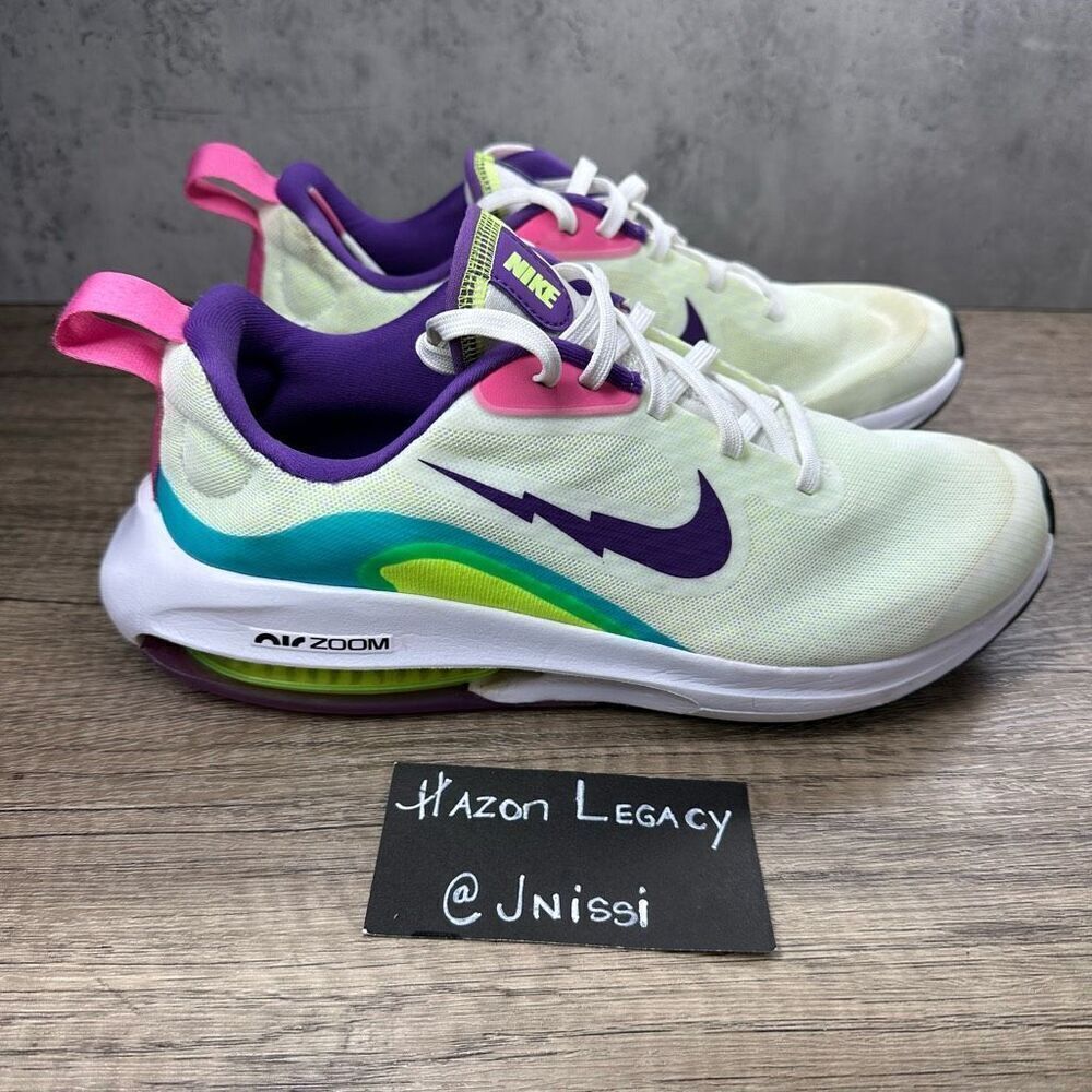Nike~Youth~Air Zoom Arcadia 2 SE GS Strike First Sneakers~Size 6.5Y - Picture 2 of 8